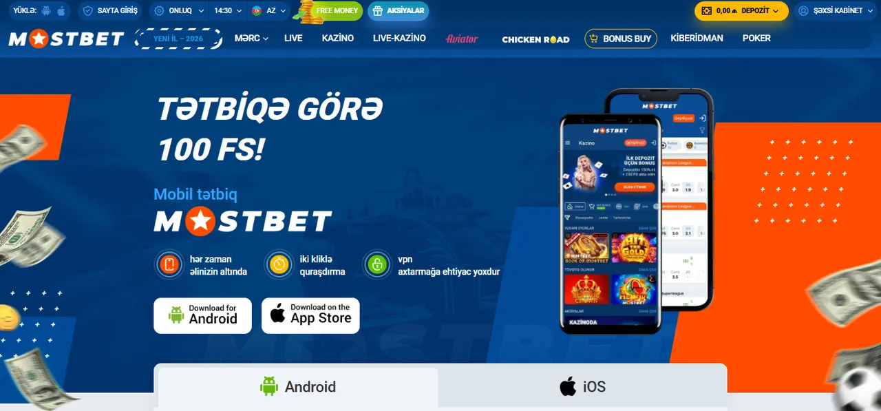 Mostbet mobil tətbiqində oynamağın üstünlükləri